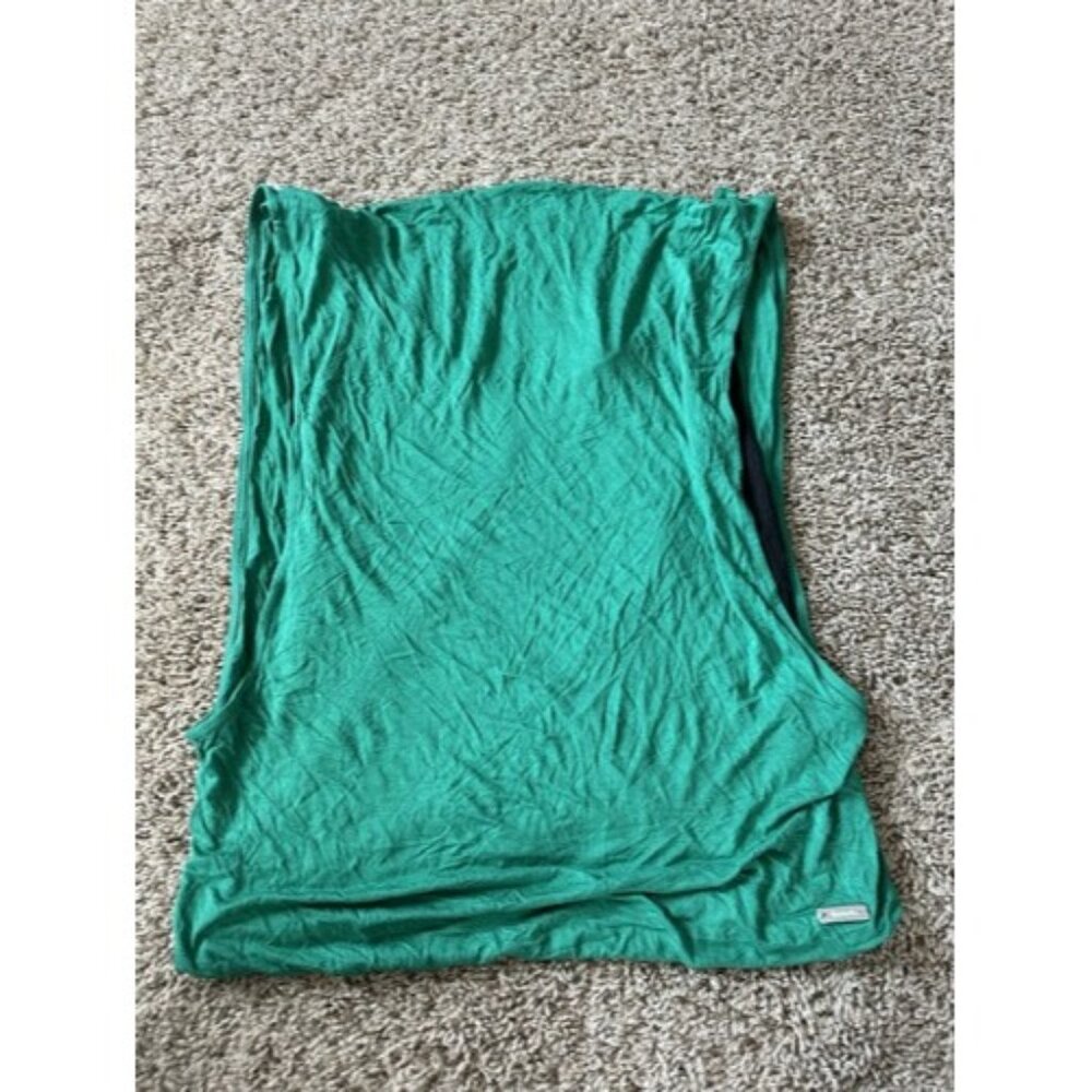 Bench Green Black Crowl Neck Work Out Tank Sleeveless Size Small Pull Over